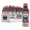 image:imageMuscle Milk Pro Series Protein Shake Knockout Chocolate 32g Protein 1116 Fl Oz Pack of 12Strawberry