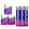 image:imagePropel Electrolyte Enhanced Water Drink Mix Powder Packets Grape Variety Pack Zero Calorie amp Sugar Hydration with Vitamins C amp E 30 PacketsGrape Variety