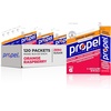 image:imagePropel Electrolyte Enhanced Water Drink Mix Powder Packets Kiwi Strawberry Zero Calorie amp 0 Sugar Hydration with Electrolytes and Vitamins C amp E 120 PacketsOrange Raspberry Immune