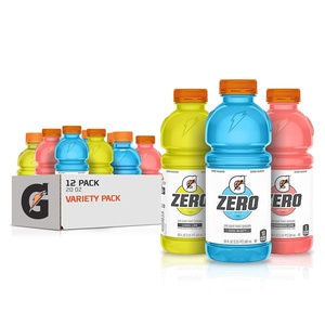 image:imageGatorade G Zero Thirst Quencher 3 Flavor Variety Pack 20oz Bottles 12 PackZero  Cool Blue Variety Pack