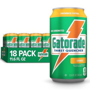 image:imageGatorade Thirst Quencher Orange 116 Fl Oz Cans Pack of 18Orange