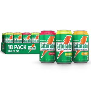 image:imageGatorade Thirst Quencher Orange 116 Fl Oz Cans Pack of 18Variety Pack