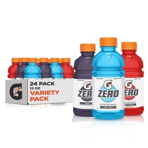 image:imageGatorade Zero Sugar Thirst Quencher Glacier Cherry Variety Pack 12 Fl Oz Pack of 24Zero  Classic Variety Pack