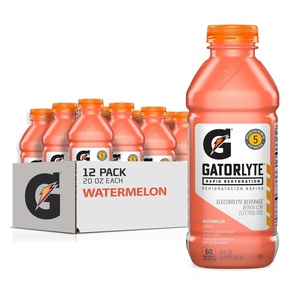 image:imageGatorlyte Rapid Rehydration Electrolyte Drink Pineapple Mango 20 fl oz Bottles 12 Pack Specialized Blend of 5 Electrolytes Lower Sugar No Artificial Sweeteners No Artificial Flavors Gatorade HydrationWatermelon
