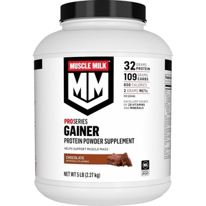 image:imageMuscle Milk Gainer Protein Powder Vanilla Creme 32g Protein 5 PoundPowder