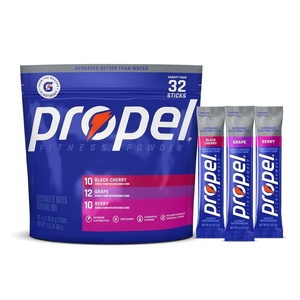 image:imagePropel Electrolyte Powder Drink Mix Grape 32 Servings  Zero Sugar Enhanced Water Beverage Gatorade Electrolytes Vitamins No Added Colors No Artificial Flavors HydrationGrape Variety