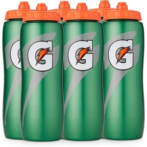 image:imageGatorade Contour Squeeze Reusable Bottle 32 oz Bottles 6 Pack